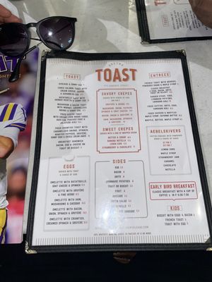 Menu photo 2 Toast Gretna Gretna, LA Menu photo 2 Toast Gretna Gretna, LA