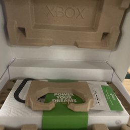 the inside of a box