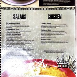 Palenque Mexican Restaurant - Menu