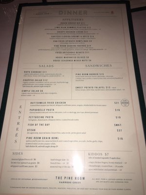 Menu photo 7 The Pine Room Prospect, KY Menu photo 7 The Pine Room Prospect, KY