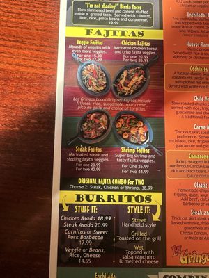 Menu photo 5 Los Gringos Locos La Canada Flintridge, CA Menu photo 5 Los Gringos Locos La Canada Flintridge, CA