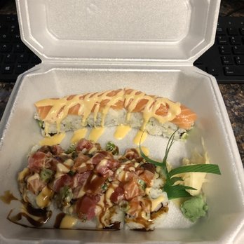 Carolina Sushi & Roll - Spring Forest Roll and Philadelphia Roll - Japanese Near Me - Raleigh, North Carolina Carolina Sushi & Roll - Spring Forest Roll and Philadelphia Roll - Japanese Near Me - Raleigh, North Carolina