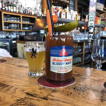 Café Hollander Hilldale - Milwaukean Bloody Mary - American Near Me - Madison, Wisconsin Café Hollander Hilldale - Milwaukean Bloody Mary - American Near Me - Madison, Wisconsin