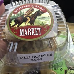 M&M cookies