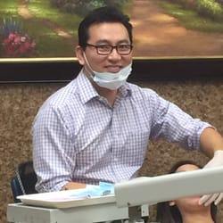 Star Bright Orthodontics  - Dr. Lee posed for me