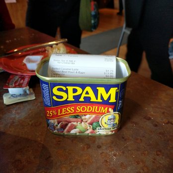Kountry Kitchen - Receipts come in spam container - American Near Me - Kapaa, Hawaii Kountry Kitchen - Receipts come in spam container - American Near Me - Kapaa, Hawaii
