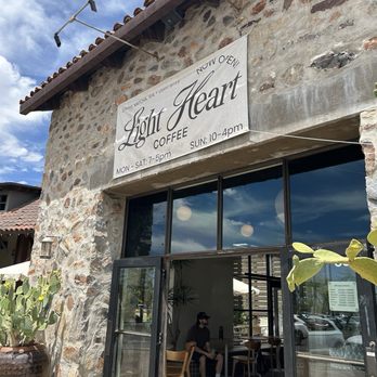 Light Heart Coffee - Sign at location #2 - Coffee & Tea Near Me - Scottsdale, Arizona