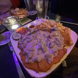 Kraftwerk - Schnitzel with mushrooms