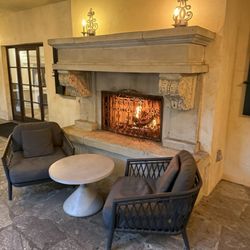 Kenwood Inn & Spa - Inside the courtyard near the Dining Room