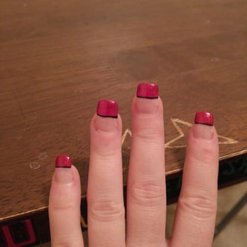Vo's Nails - Never again! She couldn't even do a straight line. They are horrible. :'( - Nail Salons Near Me - Edmonton, Alberta Vo's Nails - Never again! She couldn't even do a straight line. They are horrible. :'( - Nail Salons Near Me - Edmonton, Alberta