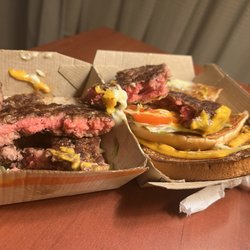 McDonald's - Raw Quarter Pounder with Cheese Deluxe