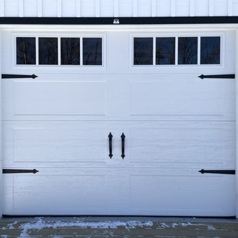 Choice Garage Doors - Clopay Bridgeport Long Recessed Panel with Carriage House Windows - Garage Door Services Near Me - Bainbridge, New York Choice Garage Doors - Clopay Bridgeport Long Recessed Panel with Carriage House Windows - Garage Door Services Near Me - Bainbridge, New York