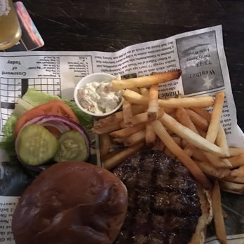 Brehon Pub - Burger (no cheese) and fries. Delish - Pubs Near Me - Chicago, Illinois Brehon Pub - Burger (no cheese) and fries. Delish - Pubs Near Me - Chicago, Illinois