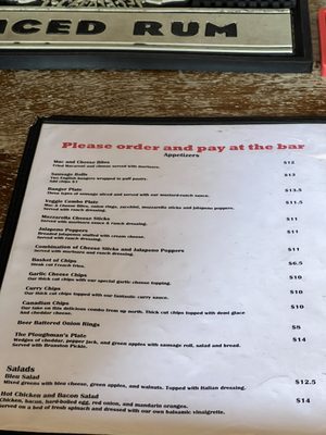 Menu photo 6 Trials Pub San Jose, CA