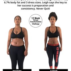 Brien Shamp Coaching Nutrition Fitness - It's amazing what you can accomplish in less than 12 weeks!