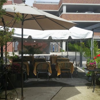 Suzette's Creperie - Patio out back. - French Near Me - Wheaton, Illinois