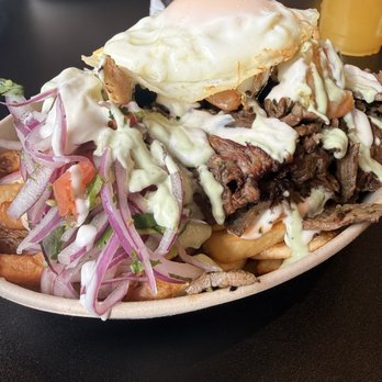 Loco Fries - Loco Fries with Steak - Latin American Near Me - Nanuet, New York Loco Fries - Loco Fries with Steak - Latin American Near Me - Nanuet, New York