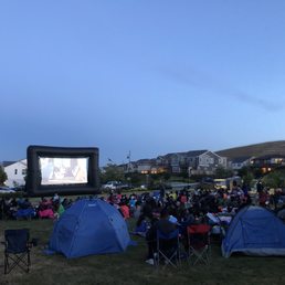 Movie in the park event!
