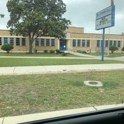 Henry Carroll Elementary School - Main entrance to Carroll elementary school