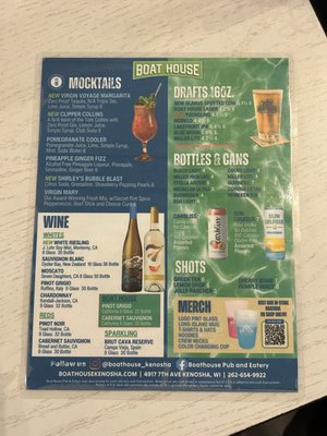 Menu photo 1 Boat House Pub & Eatery Kenosha, WI Menu photo 1 Boat House Pub & Eatery Kenosha, WI