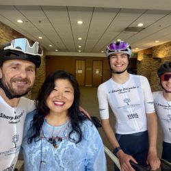Gretchen Gadwood, DDS - Proud sponsor of the cycling team of Vigus Coaching.