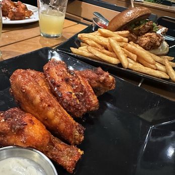 Burgeon at the Arbor - Wings + KFC sandwich - Beer Bar Near Me - San Diego, California