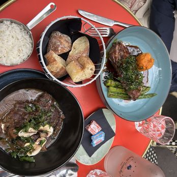 Sacré Frenchy ! - Duck and beef bourguignon - French Near Me - Paris, 75 Sacré Frenchy ! - Duck and beef bourguignon - French Near Me - Paris, 75