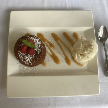 Morton's The Steakhouse - Chocolate cake warm with yummy ice cream - Steakhouses Near Me - Coral Gables, Florida Morton's The Steakhouse - Chocolate cake warm with yummy ice cream - Steakhouses Near Me - Coral Gables, Florida