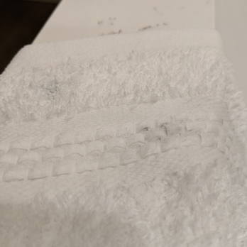 Casa Madrona Hotel & Spa - allegedly 'laundered' towel 2 - Hotels Near Me - Sausalito, California Casa Madrona Hotel & Spa - allegedly 'laundered' towel 2 - Hotels Near Me - Sausalito, California