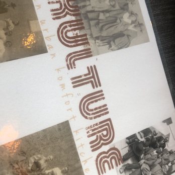 Kulture - Menu - Southern Near Me - Houston, Texas