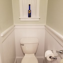 Albright Property Services - Half bath in a small space