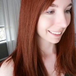 Added red to my natural auburn hair.