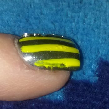 Diva Nails - 5 hours after getting my nails done, and this is gel.. - Nail Salons Near Me - Chula Vista, California Diva Nails - 5 hours after getting my nails done, and this is gel.. - Nail Salons Near Me - Chula Vista, California