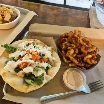 Parts&Labor - Chicken, Shawarma, and fried banana peppers - Vegan Near Me - Durham, North Carolina