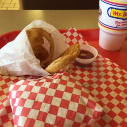 Mr. Burger - Burger & Onion Rings