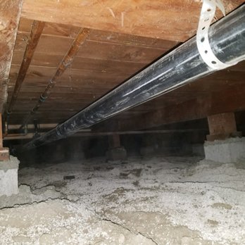 H&M Plumbing - After- new pipes and clean crawl space - Plumbing Near Me