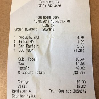 Chick-fil-A - My bad day at the chick fila with customers service ........ - Fast Food Near Me - Torrance, California Chick-fil-A - My bad day at the chick fila with customers service ........ - Fast Food Near Me - Torrance, California