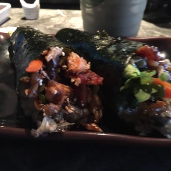 Sushi Pier - Salmon Skin Hand Roll - Sushi Bars Near Me - Reno, Nevada Sushi Pier - Salmon Skin Hand Roll - Sushi Bars Near Me - Reno, Nevada