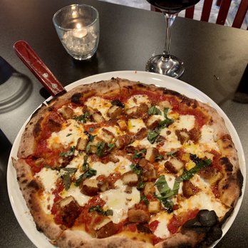 Ellie's Bistro - Chicken Parm Pizza - Bars Near Me - Newark, New Jersey