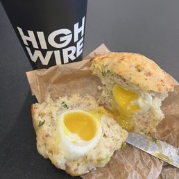 Egg sausage pastry