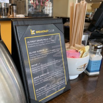 Breakfast Club - At the breakfast bar, contemplating a Spritz. - Breakfast & Brunch Near Me - Phoenix, Arizona