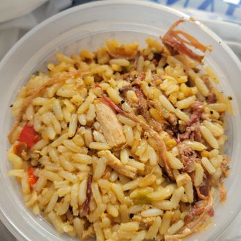 Smoke-A-Holics BBQ - BBQ Dirty Rice Rice, Black pepper sausage, chicken, brisket - Barbeque Near Me - Fort Worth, Texas Smoke-A-Holics BBQ - BBQ Dirty Rice Rice, Black pepper sausage, chicken, brisket - Barbeque Near Me - Fort Worth, Texas