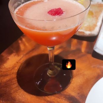 Zuma - Passion fruit strawberry martini I believe - Sushi Bars Near Me - New York, New York Zuma - Passion fruit strawberry martini I believe - Sushi Bars Near Me - New York, New York