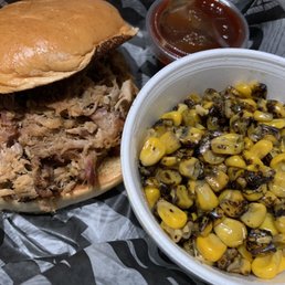 Pulled pork sammy with fire roasted corn UberEats $14.94 or $11.49 on the website 1/24/2023 Pulled pork sammy with fire roasted corn UberEats $14.94 or $11.49 on the website 1/24/2023