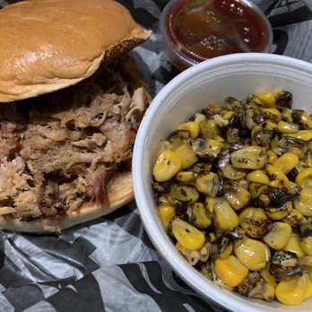 Smokey Bones - Pulled pork sammy with fire roasted corn UberEats $14.94 or $11.49 on the website 1/24/2023 - Barbeque Near Me - Utica, Michigan Smokey Bones - Pulled pork sammy with fire roasted corn UberEats $14.94 or $11.49 on the website 1/24/2023 - Barbeque Near Me - Utica, Michigan