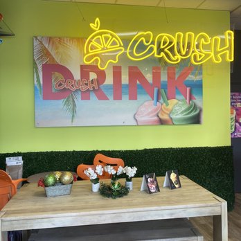 Crush Juice Bar - Inside - Juice Bars & Smoothies Near Me - San Juan, Puerto Rico Crush Juice Bar - Inside - Juice Bars & Smoothies Near Me - San Juan, Puerto Rico