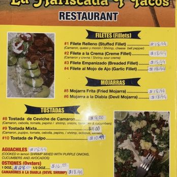 La Mariscada Y Tacos - Menu 2024 - Mexican Near Me - Perryton, Texas La Mariscada Y Tacos - Menu 2024 - Mexican Near Me - Perryton, Texas