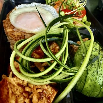 Nordic Bites - teriyaki tofu , garloc rice avocado meal - Hot Dogs Near Me - Stockton, California Nordic Bites - teriyaki tofu , garloc rice avocado meal - Hot Dogs Near Me - Stockton, California