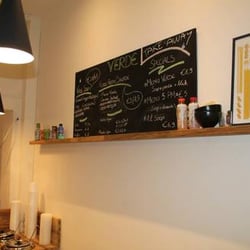Verde Foodbar - The menu