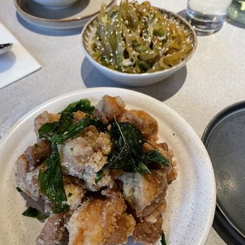 Wenwen - Popcorn chicken and celtuce salad - Taiwanese Near Me - Brooklyn, New York Wenwen - Popcorn chicken and celtuce salad - Taiwanese Near Me - Brooklyn, New York
